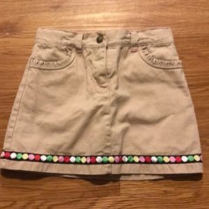 Khaki Skort